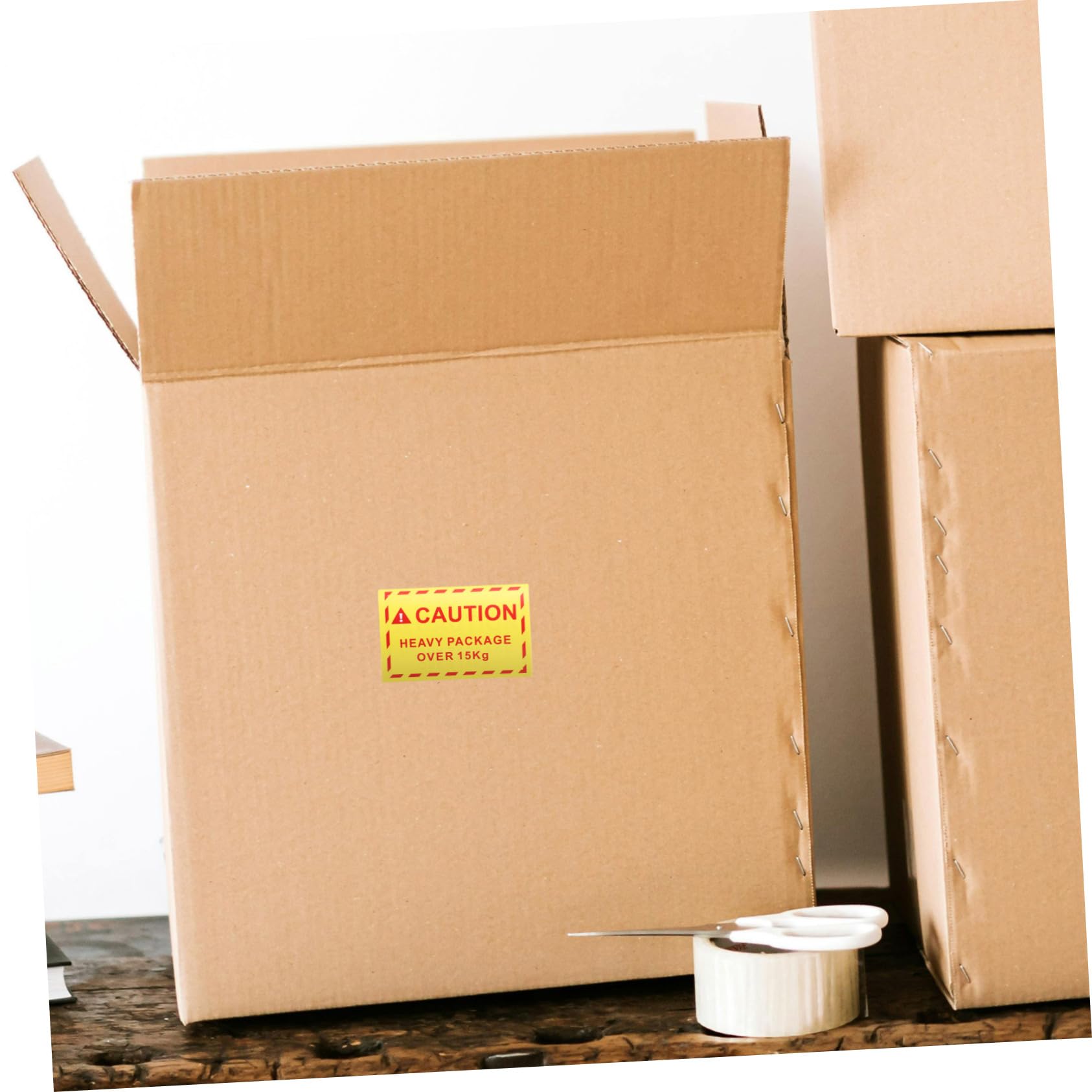 CHILDWEET Vorsicht Schwere Aufkleber Für Verpackung Und Versand Und Haftend Mit Warnhinweisen Für Schwere Pakete Für Und