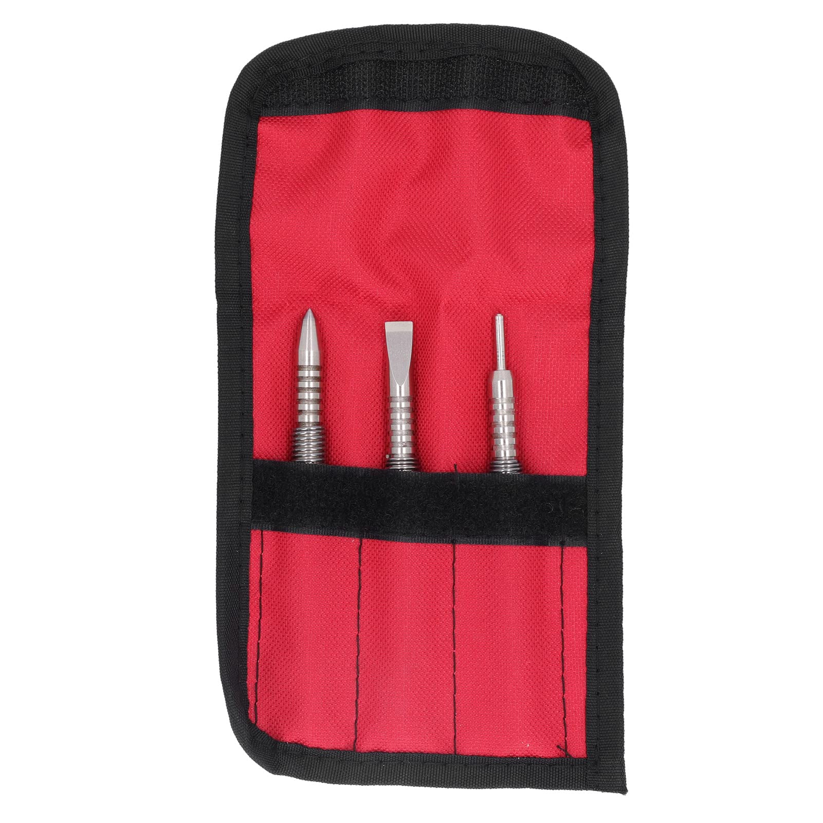 Spring Nail Punch, 3 Pcs Carbon Steel Loaded Design Punch, 3Pcs Set and Punches 3500PSI Shock S Counter for Wood Metal Glass