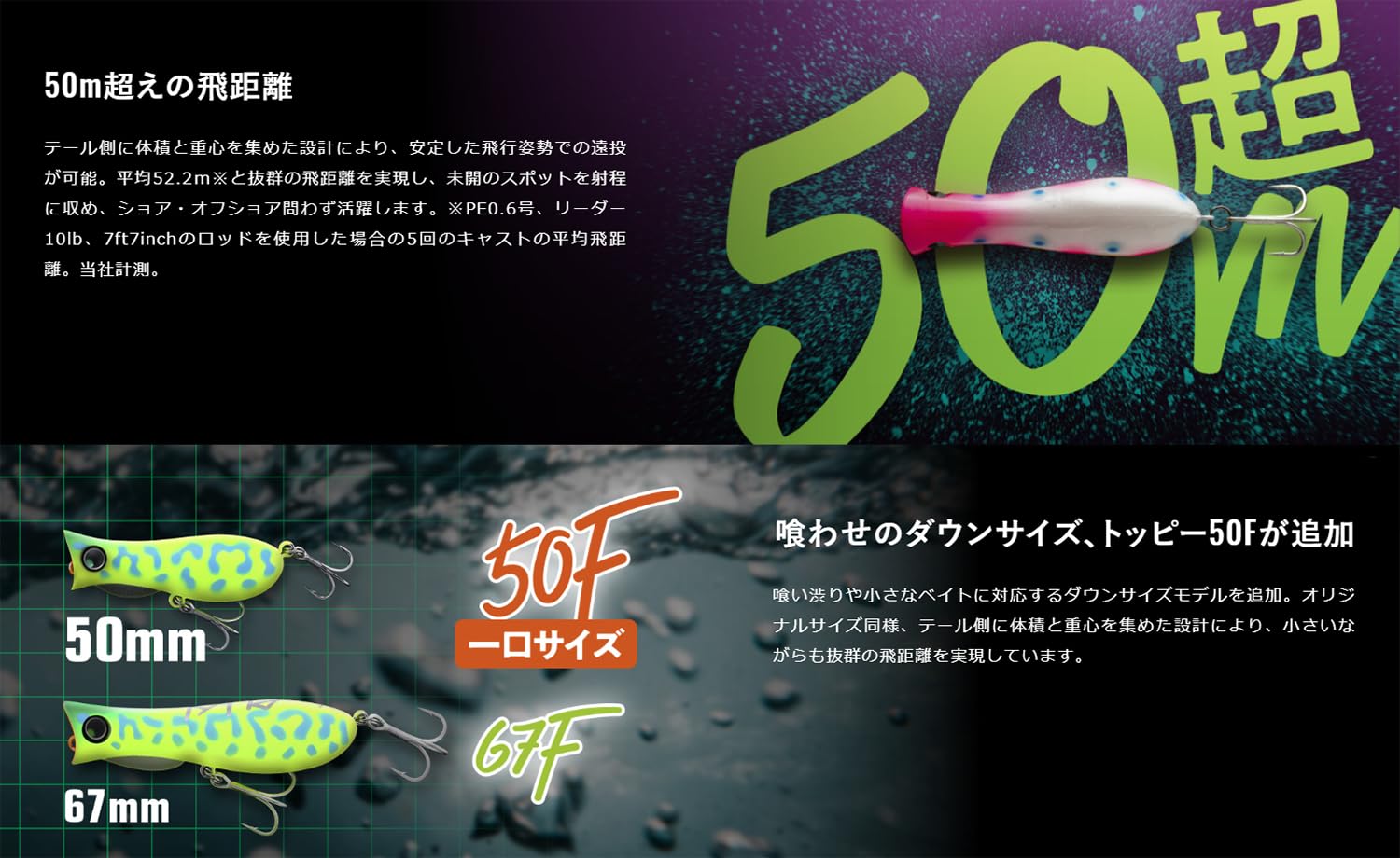 Amazon.co.jp: JACKALL (ジャッカル) Bleeker Toppy 50F (BLEEKER 