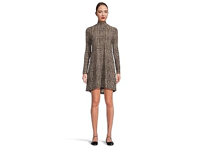 Norma Kamali Long Sleeve Turtle Swing Dress Women