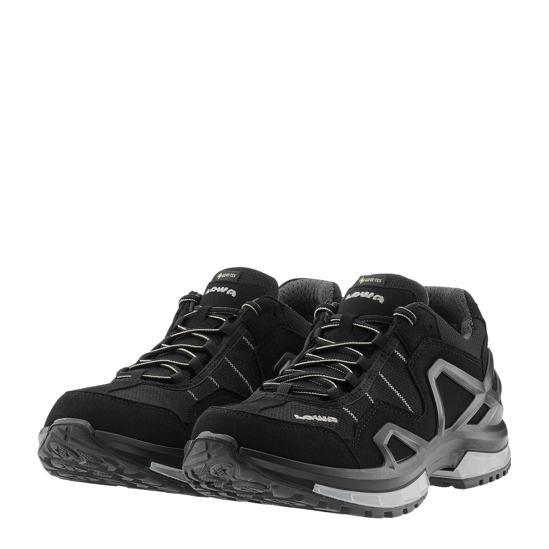 LOWA Adult Leichtwanderschuhe niedriger Schnitt Herren Gorgon GTX schwarz
