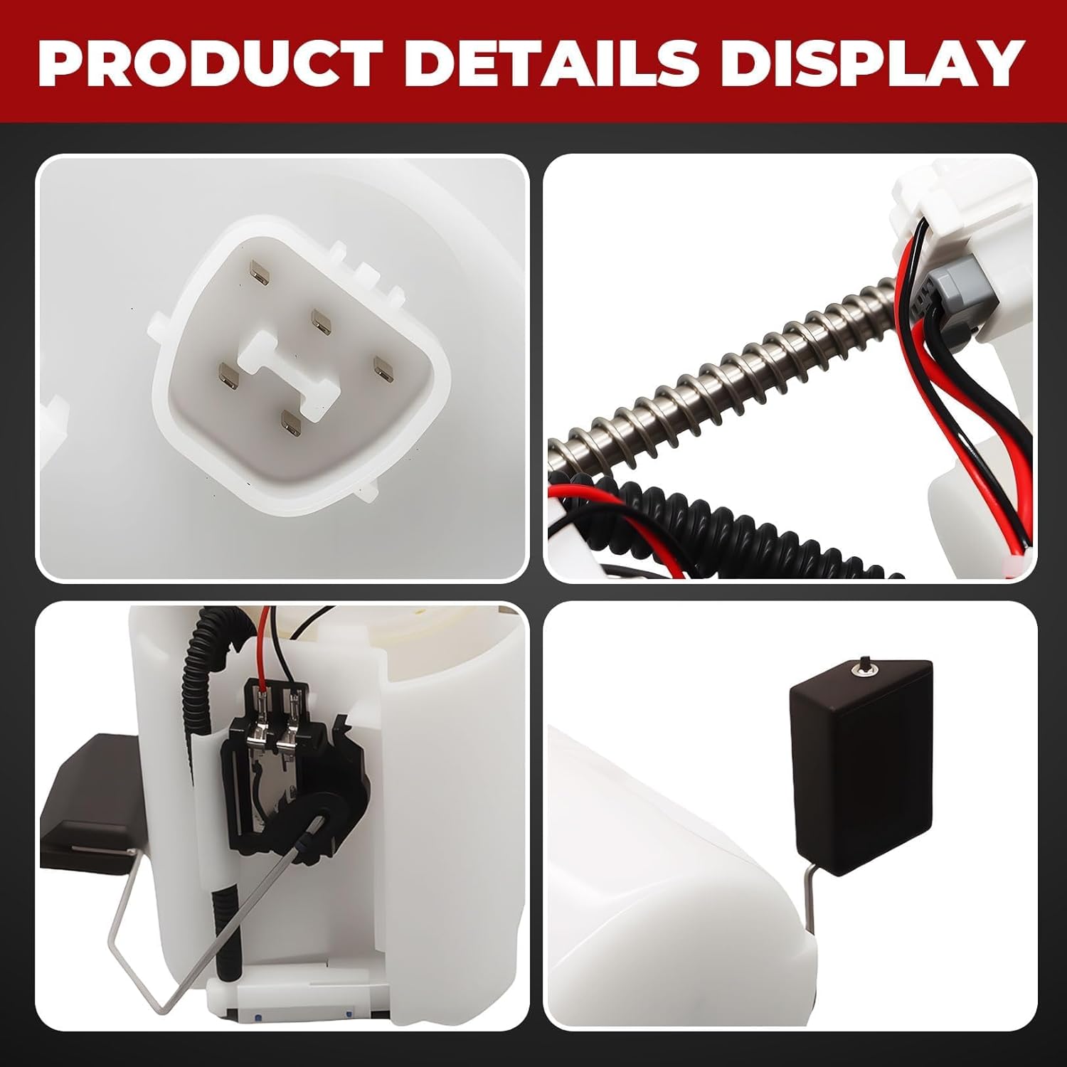 Nakkaa 2014-2022 Electric Fuel Pump Module Assembly Compatible with Mirage/Space Star 2014-2022, G4 1.2L 2017 2018 2019 2020 2021 2022 Fuel Pump Assembly Replace 17030W000P 1760A578