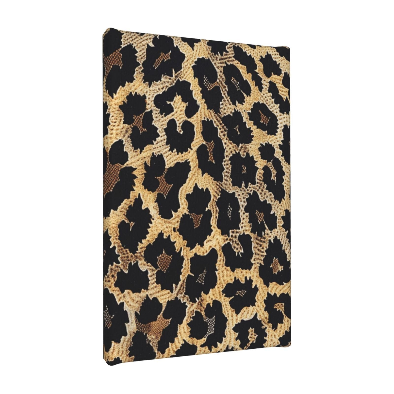 YKLJG Leopard Print print Printed Wall Art Canvas Painting 20x30 CM Wooden Framed Picture Painting Artwork Prints for Bedroom Kitchen Home Office Decor