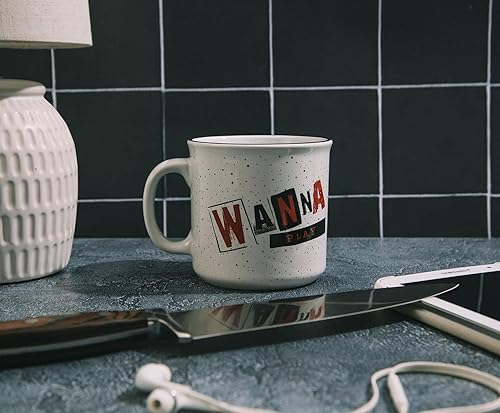 Miniatura 6 de Child's Play Chucky - Taza de cerámica para cámper  Taza de café grande para té, expreso, cacao  Capacidad para 20 onzas