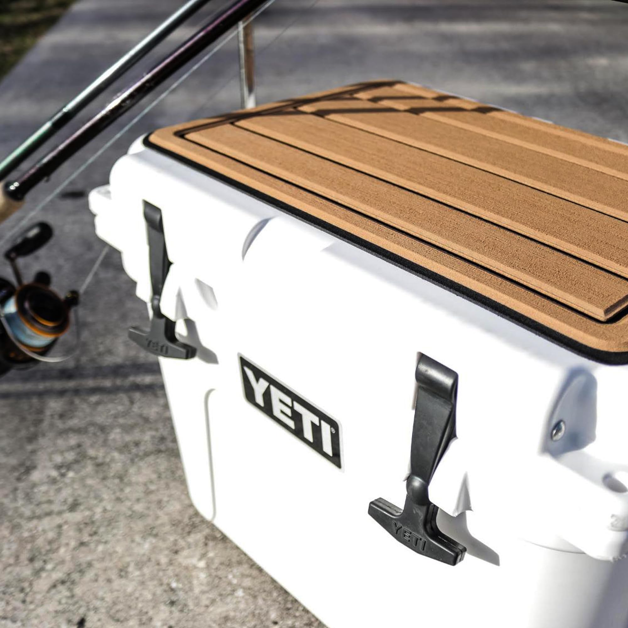 SUNOOM Boat Cooler Seat Cushion Soft Self-Ahesive Cooler Pad Accessory (Mocha)