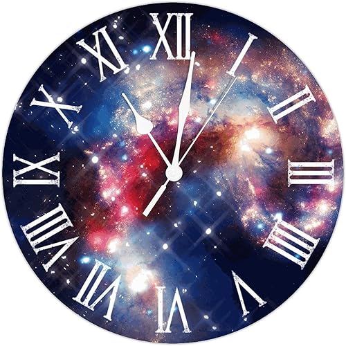 Hermoso reloj de pared con patrĂłn nocturno, reloj decorativo redondo, funciona con pilas, de 12 pulgadas, silencioso, sin tictac, decoraciĂłn moderna Hermoso reloj de pared con patrĂłn nocturno, reloj decorativo redondo, funciona con pilas, de 12 pulgadas, silencioso, sin tictac, decoraciĂłn moderna