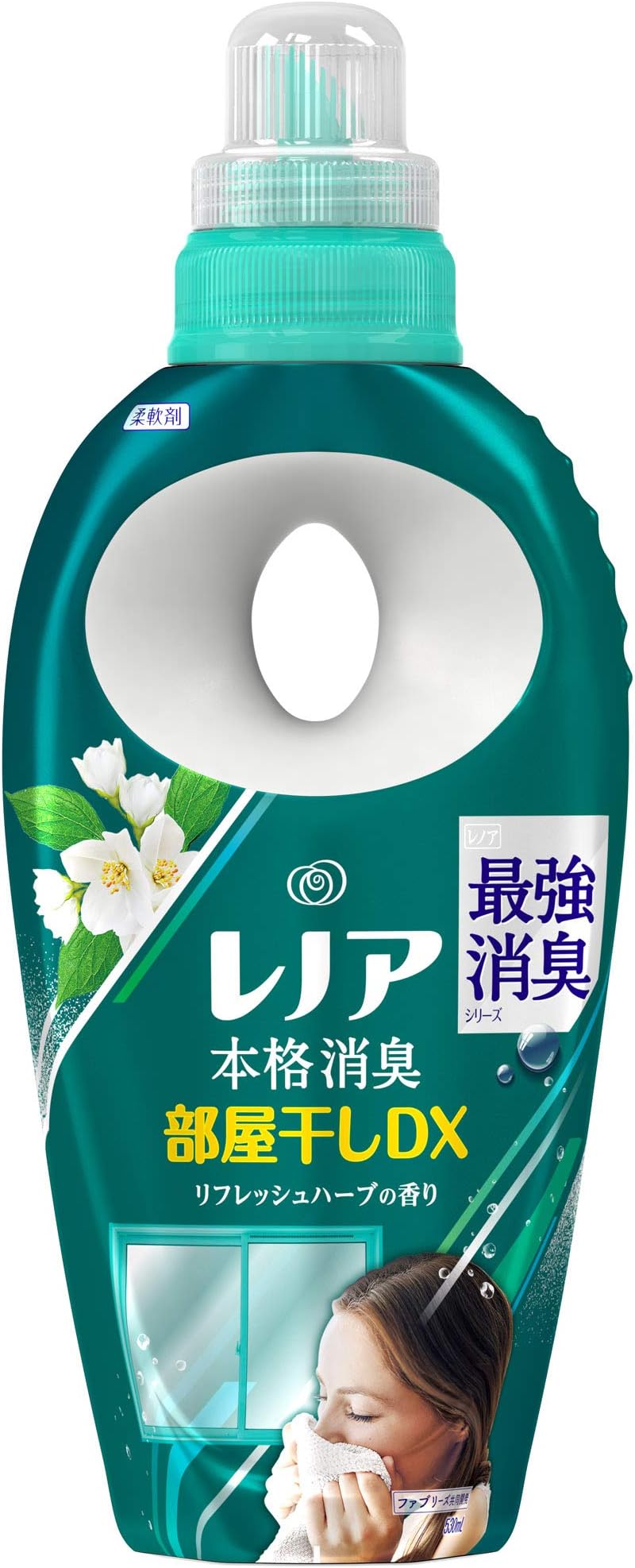 Lenor authentic deodorant softener room dry DX refresh herb body 530mL