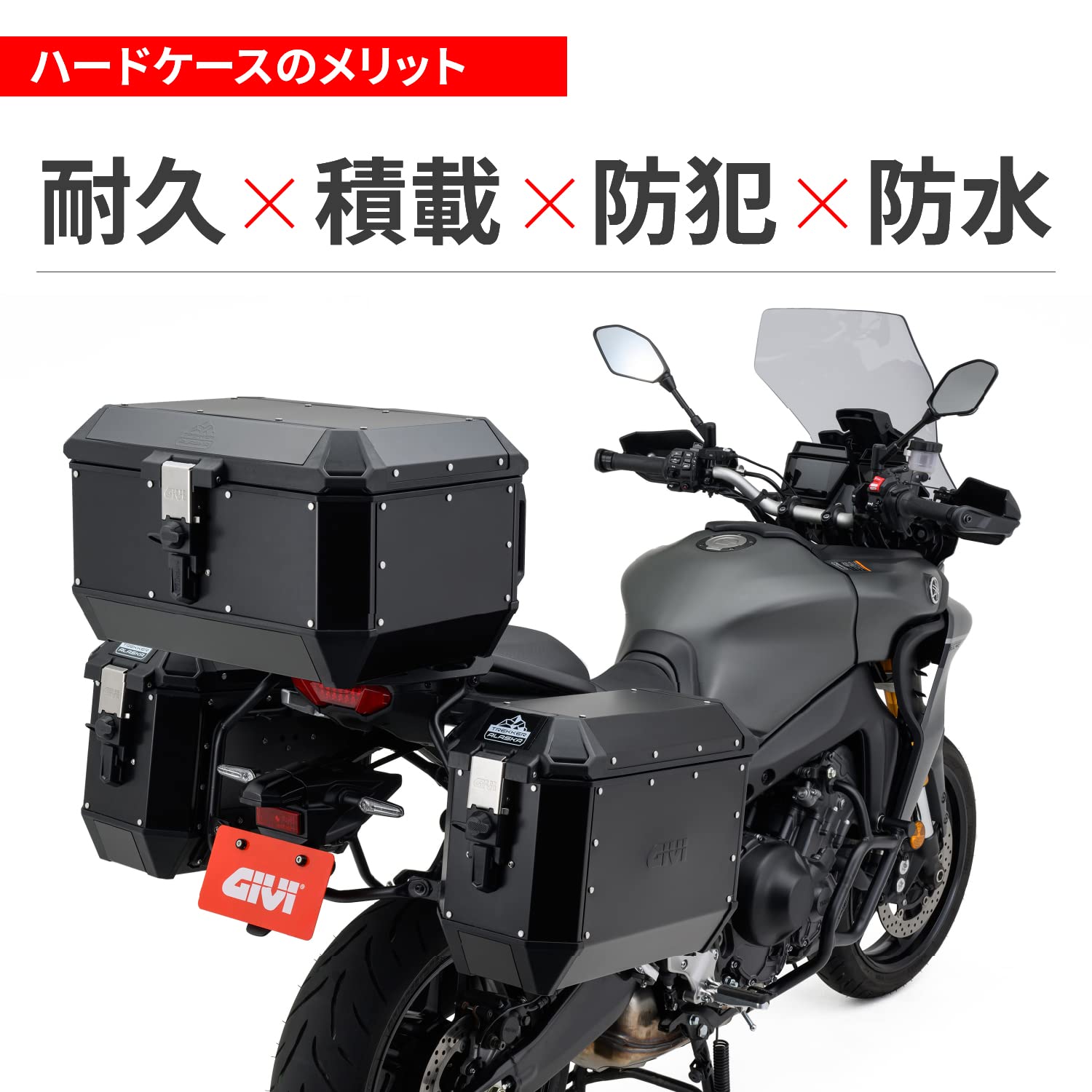 GIVI ジビ バイク用 リアボックス モノキー 47 装 2472 10229 GIVI ジビ バイク用 リアボックス モノキー 47 装 2472 10229