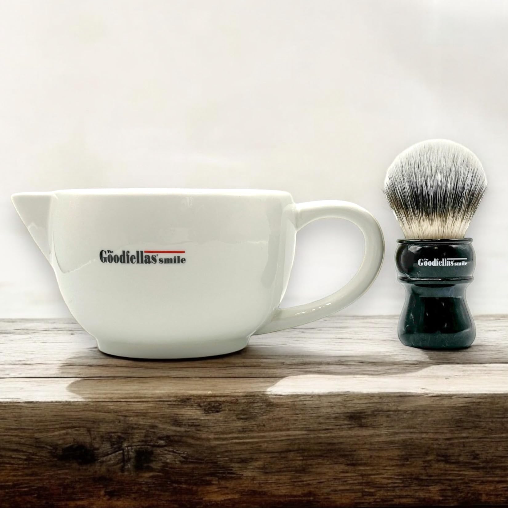 The Goodfellas' smile Scuttle ciotola barba in cercamica bianca