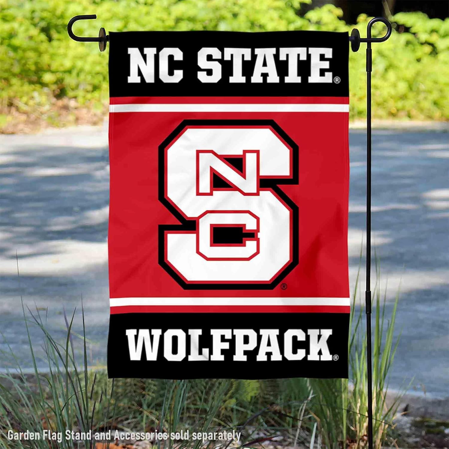 College Flags & Banners Co. North Carolina State Wolfpack Garden Flag - Image 2
