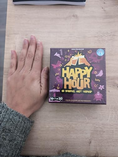 Asmodee Cocktail Games | Happy Hour | Jeu de société | À partir de 18 ans | 3 à 10 joueurs | 30 minutes Asmodee Cocktail Games | Happy Hour | Jeu de société | À partir de 18 ans | 3 à 10 joueurs | 30 minutes