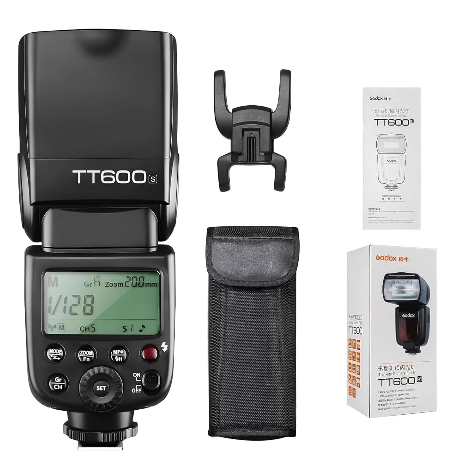 Godox TT600S Thinklite GN60 2.4G Wireless Camera Flash Speedlite for Sony