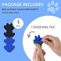 Vista 6 de Tablero de Rascado para Perros Almohadilla de Rascado para Perros Herramienta Multifuncional de Corte Alternativa a Cortaúñas Lima de Uñas