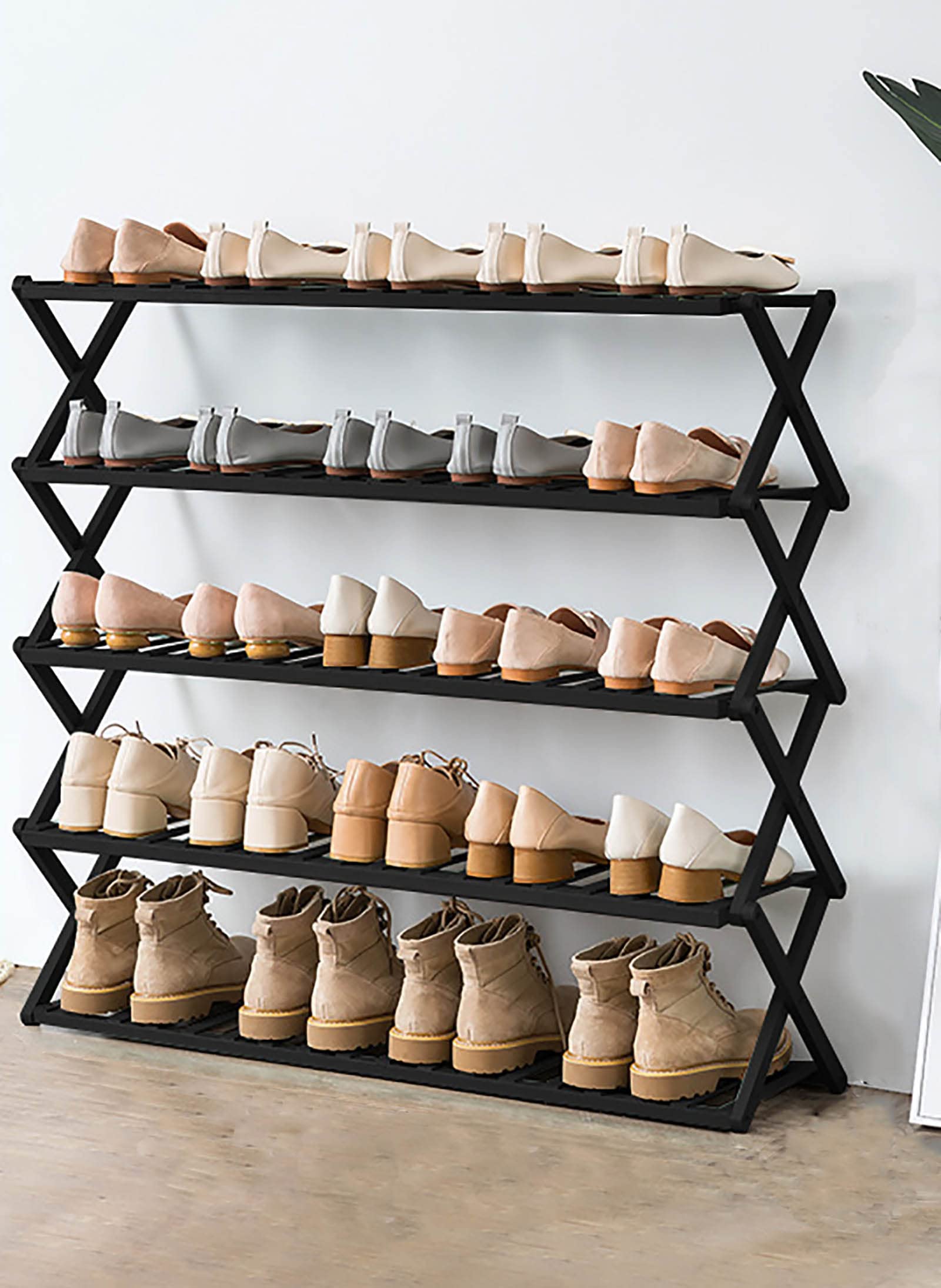 Organisateur de chaussures à plusieurs niveaux pour un couloir toujours impeccable