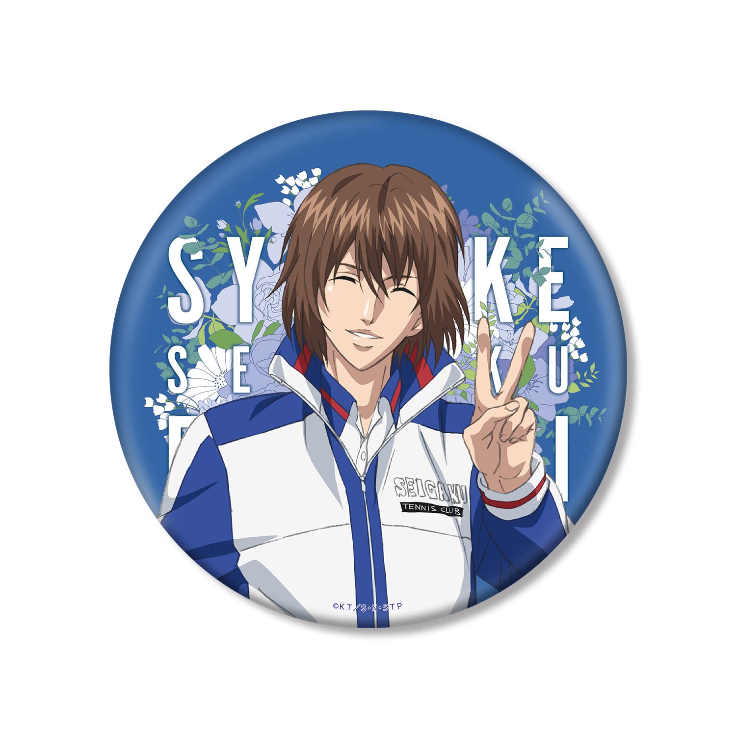 新テニスの王子様 不二周助 ベスチ 缶バッジ 新テニスの王子様 不二周助 ベスチ 缶バッジ 新テニスの王子様