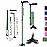 Walking Cane for Men & Women (Green) Foldable, Adjustable, Heavy Duty, Free Standing, All Terrain, Collapsible Walking Sticks for Seniors & Adults