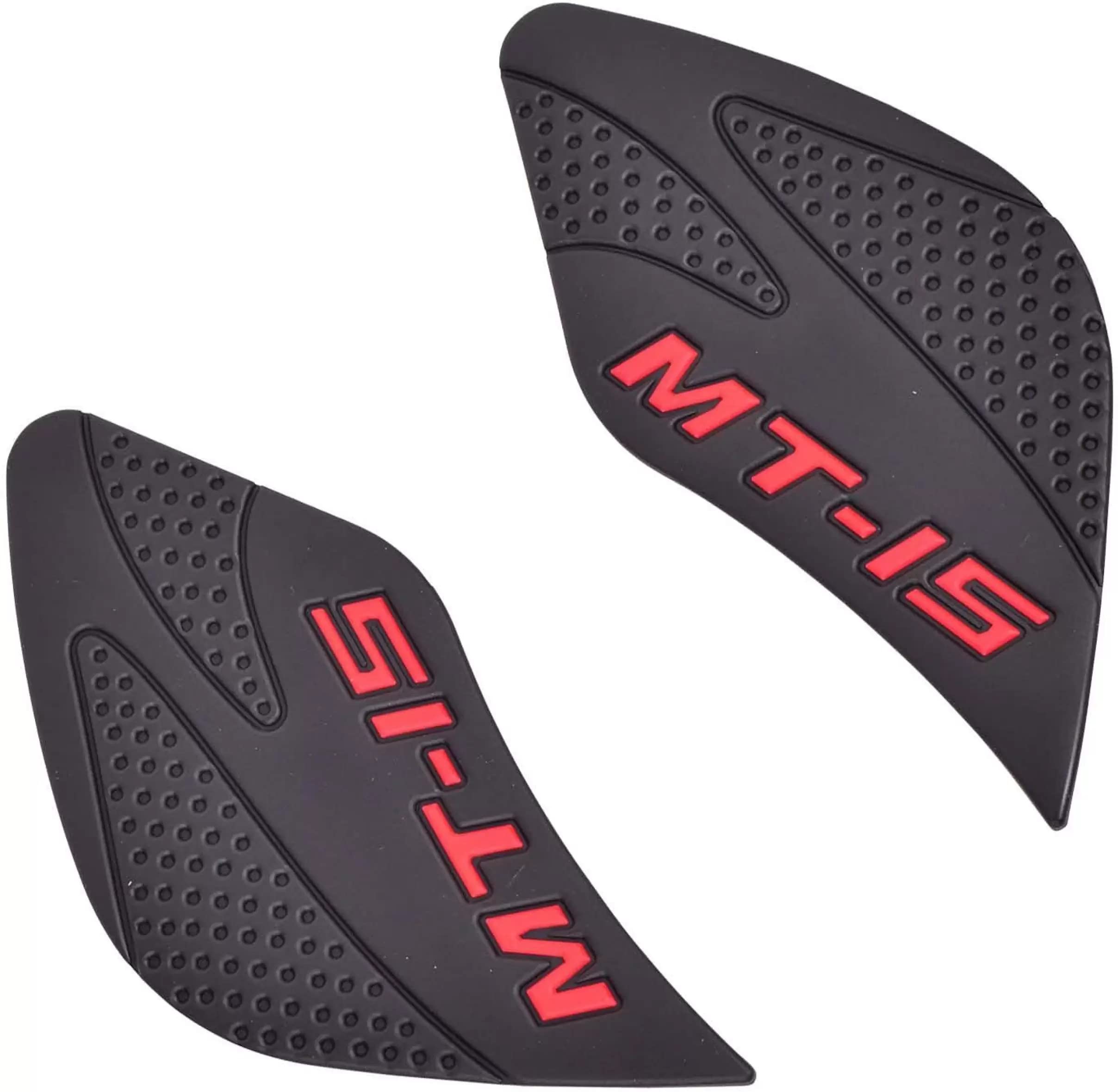 knee grip traction pad/Thigh Tank pad for MT15 black/red-image-11