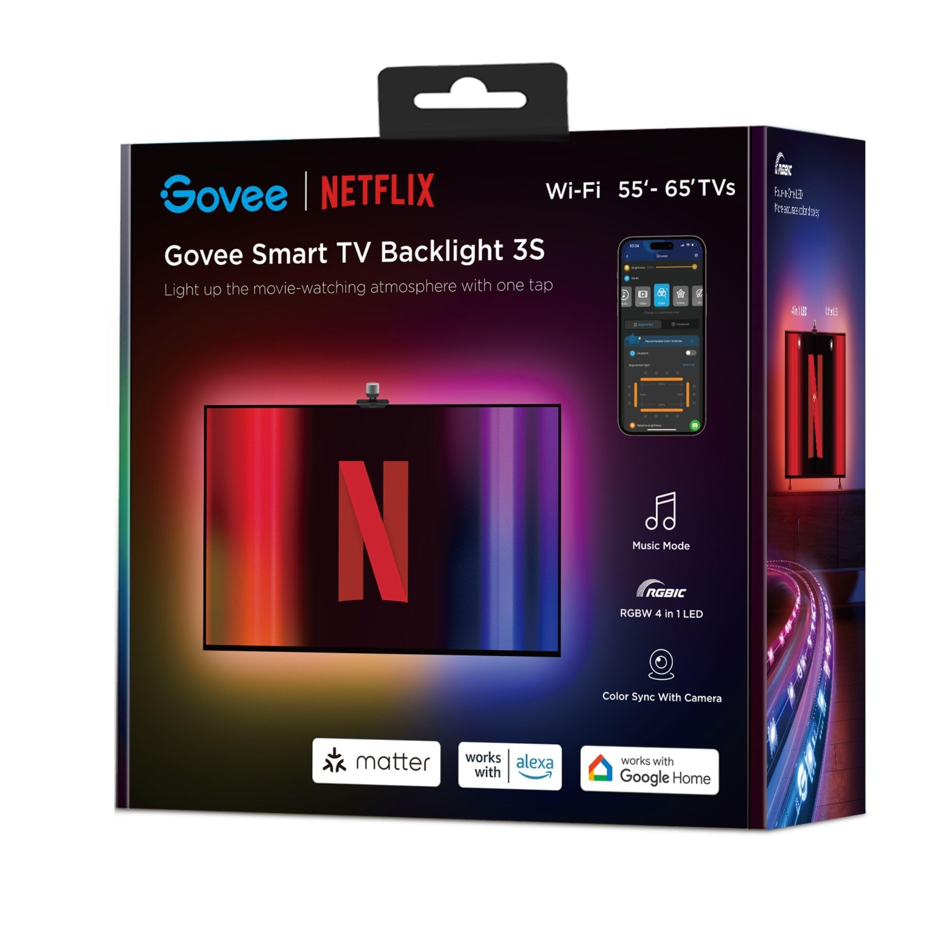 Govee TV BACKLIGHT NETFLIX 55-65"