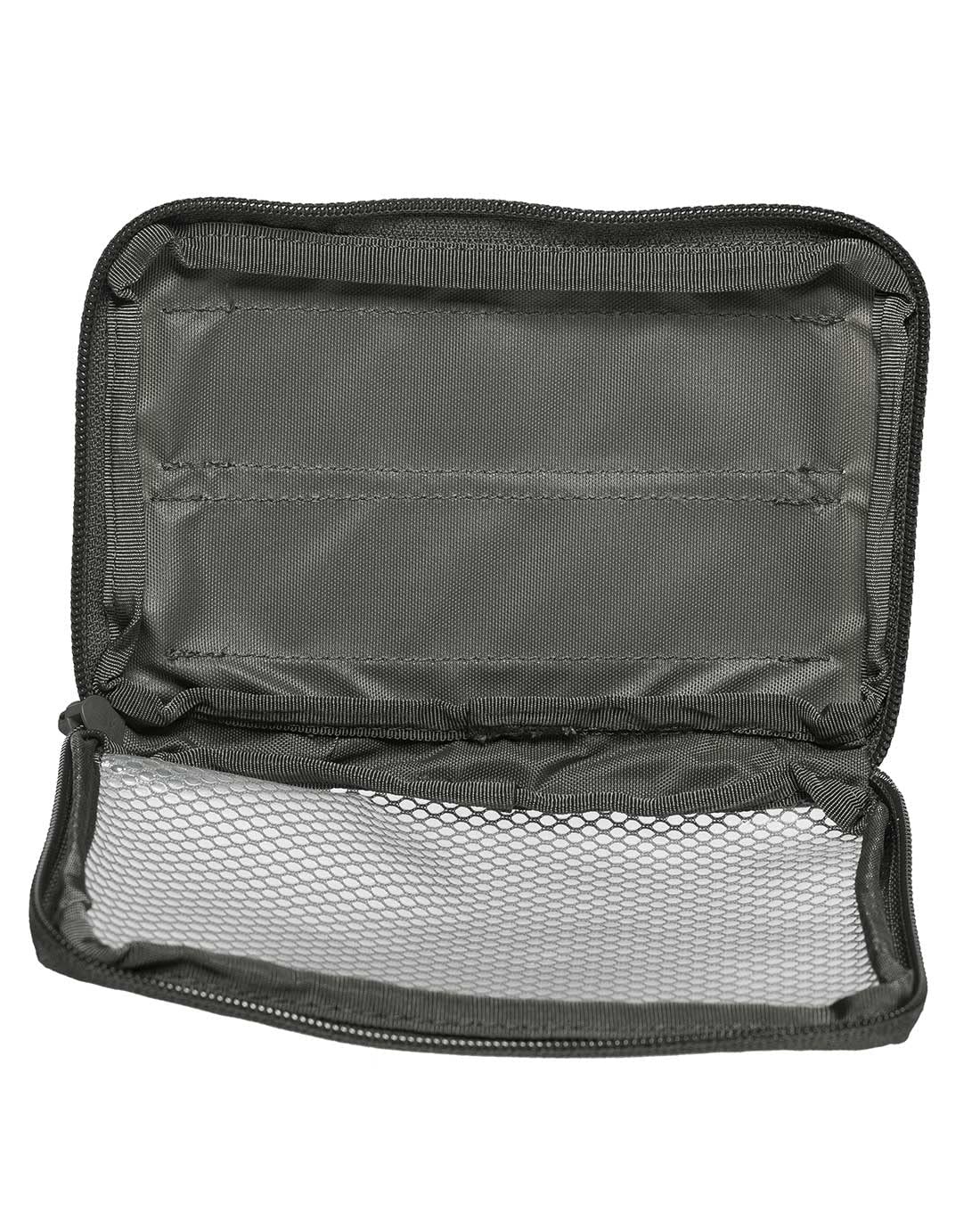 Tasmanian Tiger TT Mesh Pouch Set VL Plecak Organizer z siatką Dodatkowe kieszenie w 3 rozmiarach z tyłu na rzepy, Szary tytanowy, 16 x 10.5 x 1.5 cm, Organizer kieszonkowy