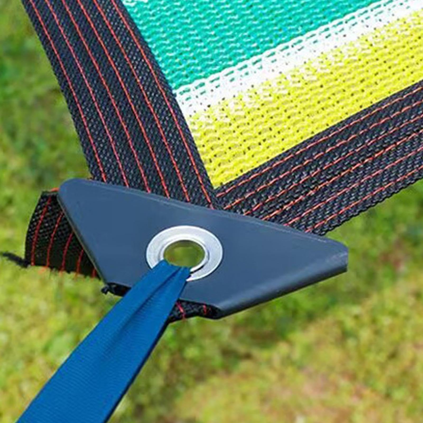 Voile d'ombrage | Voile d'ombrage anti-UV de forme rectangulaire - Protection solaire d'extérieur | Convient pour arrière-cour, jardin, pergola, serre et poulailler