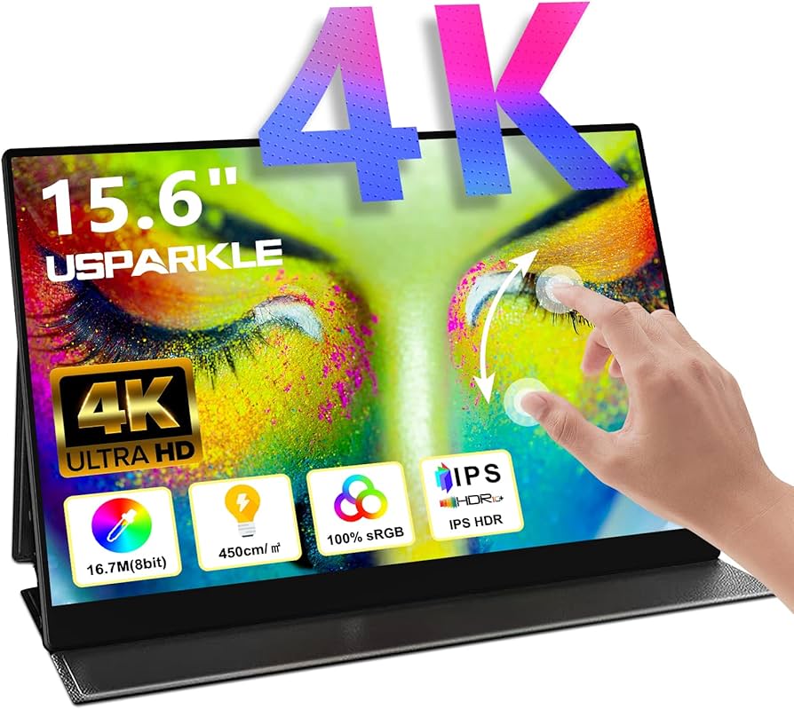 Usparkle ポータブルモニター 15.6インチ FHD サブモニター 美品 Usparkle ポータブルモニター 15.6インチ FHD サブモニター 美品