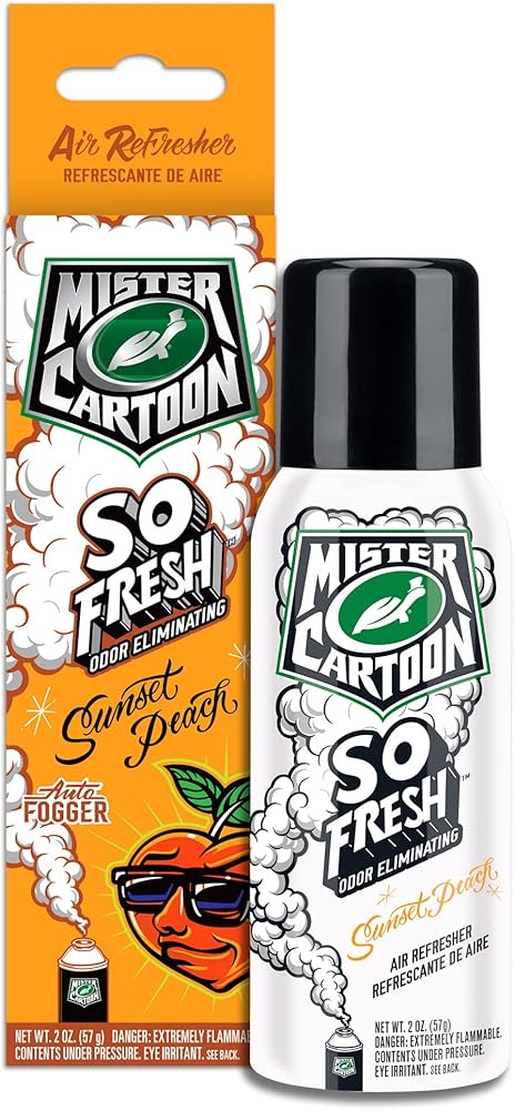 Amazon.com: Turtle Wax X Mister Cartoon 54228 So Fresh Odor