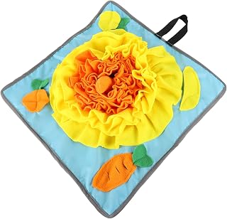 CIYODO Almofada Para Cheirar Animais De Estimação Cobertor Para Cheirar Brinquedo Para Animais De Estimação Brinquedo Indestrutível Para Cães Tapete De Brincar Para Cães Tapete De