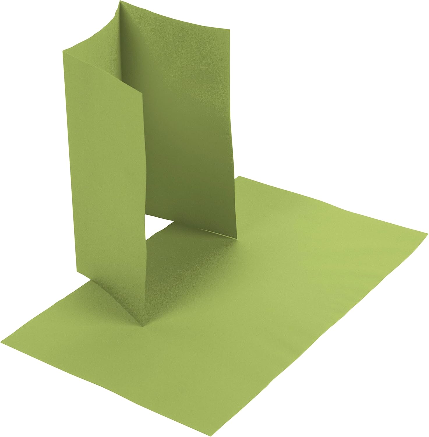 JAM PAPER Legal Matte 28lb Paper - 105 gsm - 8.5 x 14 - Olive - 50 Sheets/Pack