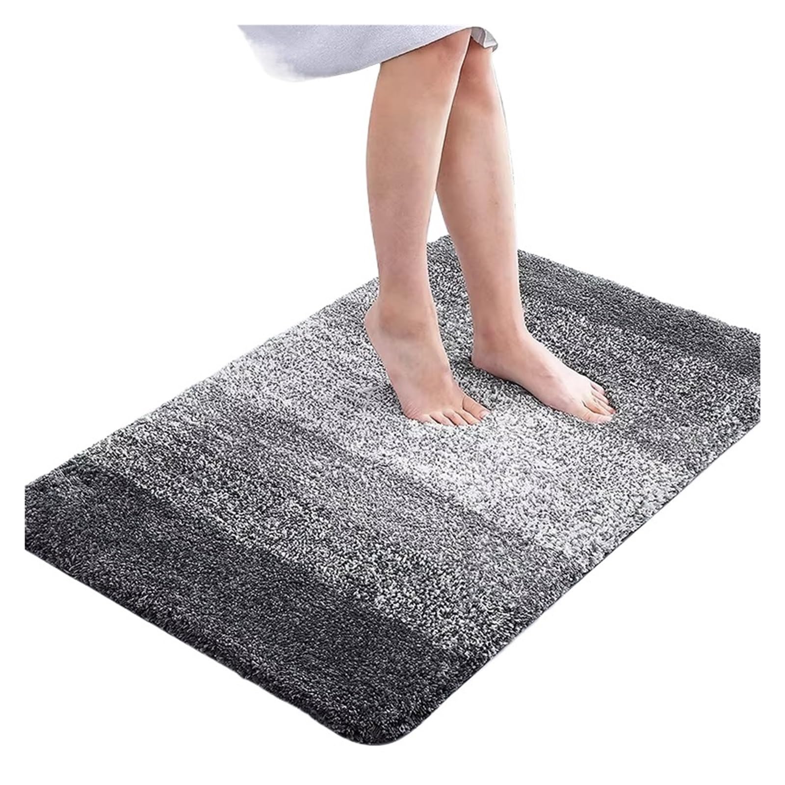 Tapis imitation cachemire 50x80cm pour sol de salle de bain et chambre