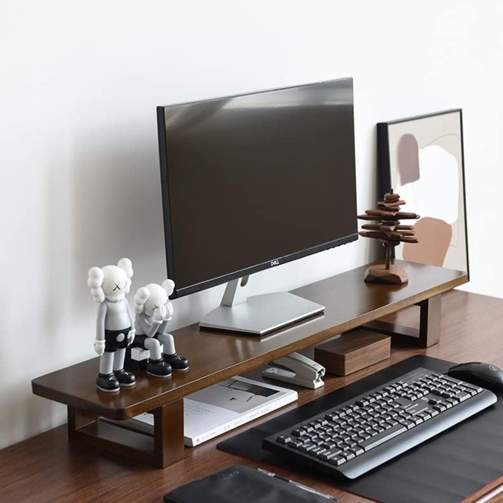 Supporto per monitor per computer, supporto regolabile per scrivania