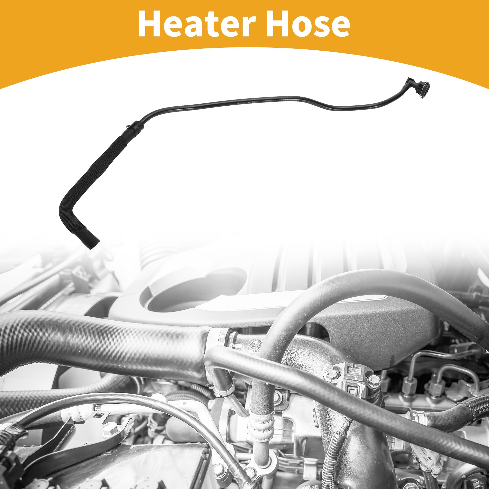 8K0121049 Lower Radiator Coolant Hose Tube Pipe For Audi A4 A5 2.0T 2009- 2015