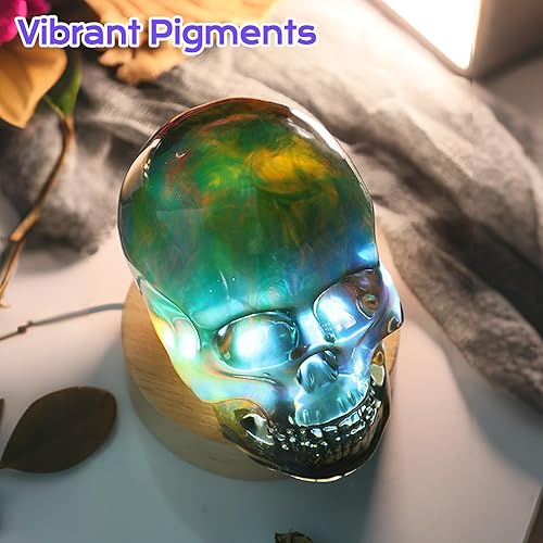 Miniatura 7 de Kit de Resina Epoxi de 1 Galón Cristal Transparente, Epoxi Duro de 2 Partes y Endurecedor para Fundición, Revestimiento, Encimera, Superficie de