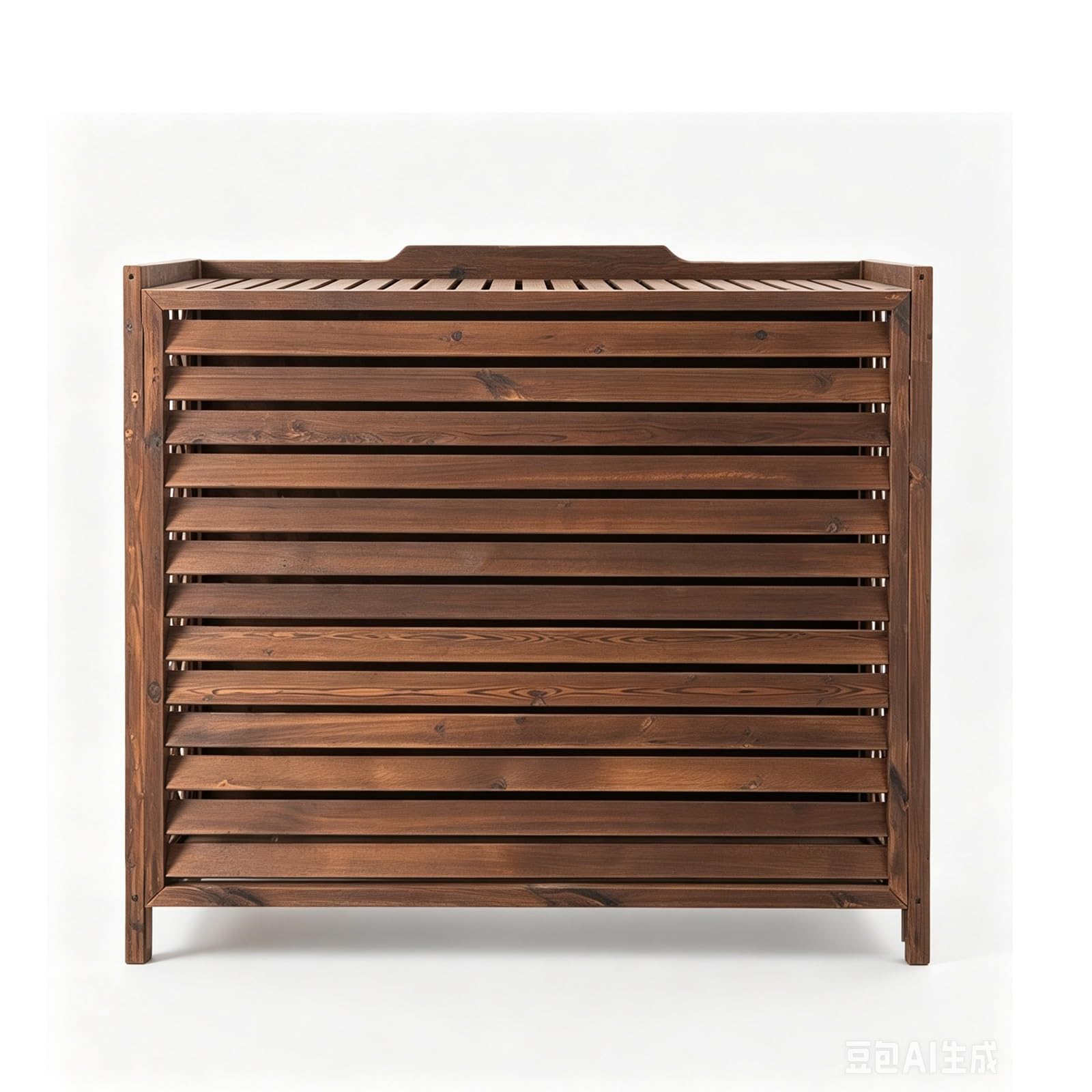 Lmvyuvlf One Color 81X30x72cm,96X40x89cm,105X47x80cm,115X54x95cm,Rack Shutters Air Conditioning Cover, Home Radiator Cover, Carbonized, For Backyard Garden And Balcony(96X40x89cm/37.7X15.7x35in)