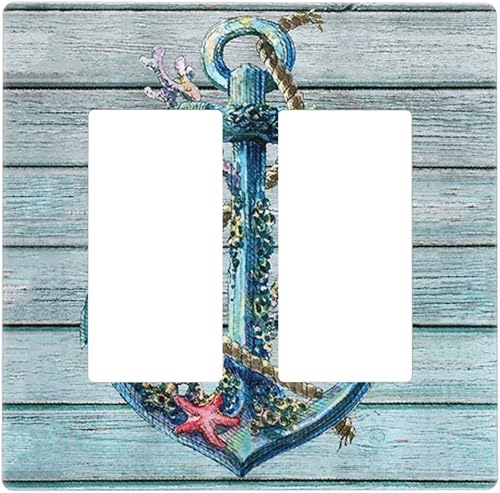 Miniatura 77 de Turquesa Aqua Teal Flower Floral Girasol Daisy Dahlia 2 Gang interruptor de interruptor de luz Cubierta de pared Placa de pared Mariposa Mujer Niña