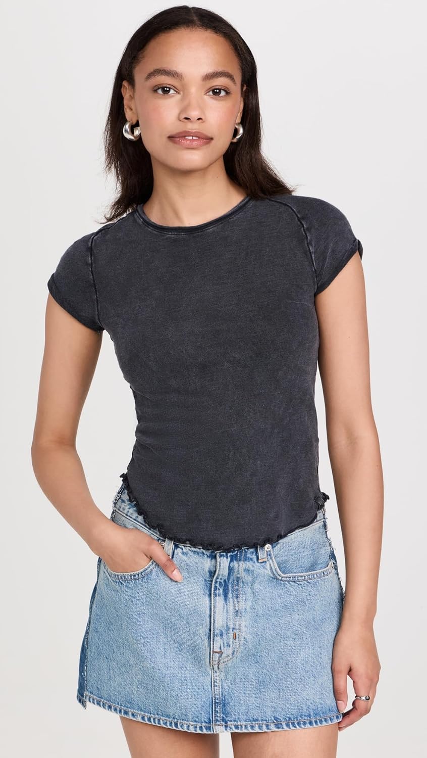Free People Women's Be My Baby Tee - Image 2