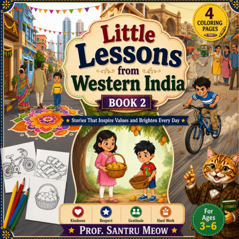 Little Lessons From Western India Book 2: Stories That Inspire Values and Brighten Every Day