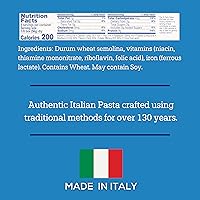 Vista 2 de De Cecco Pasta de sémola, Linguine No.7, 1 libra (paquete de 20)