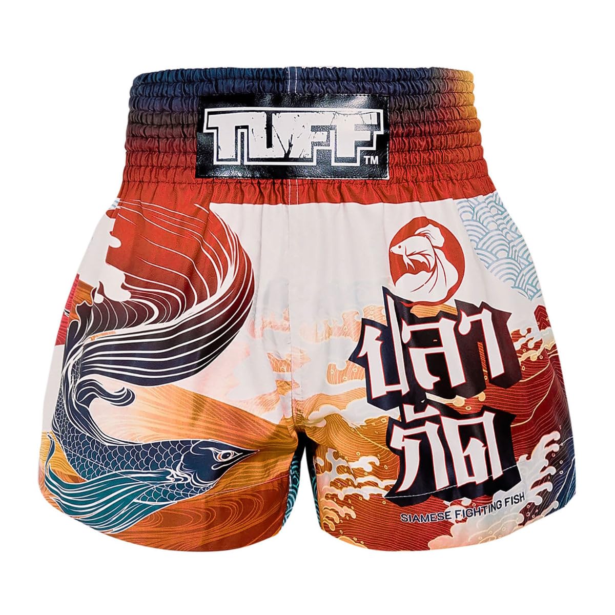 Tuff Sport Retro-Muay-Thai-Shorts, Box-Shorts, klassisch, sc