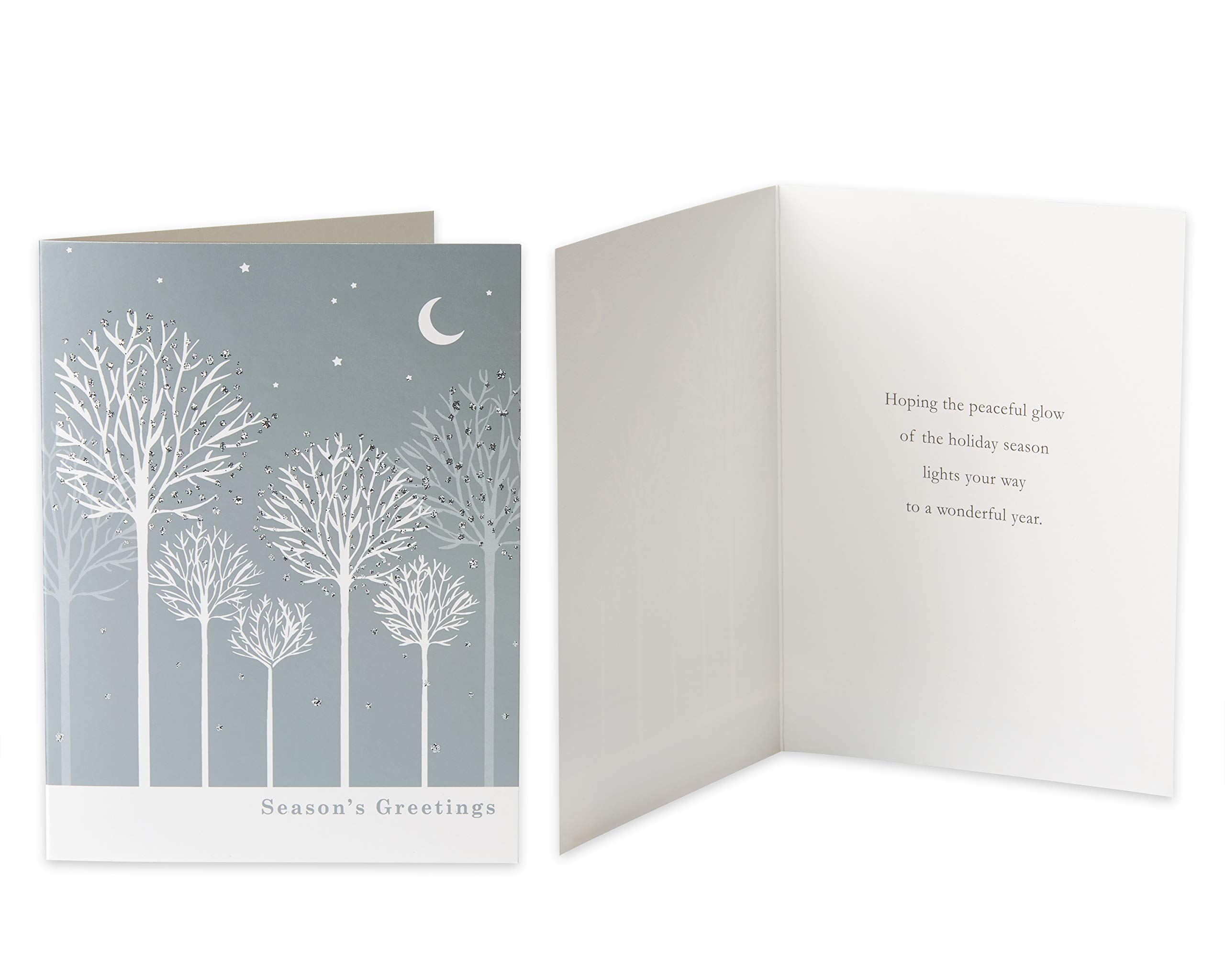 American Greetings Weihnachtskarten-Box – 20 Karten In Rosa, Gold & Silber Mit Umschlägen