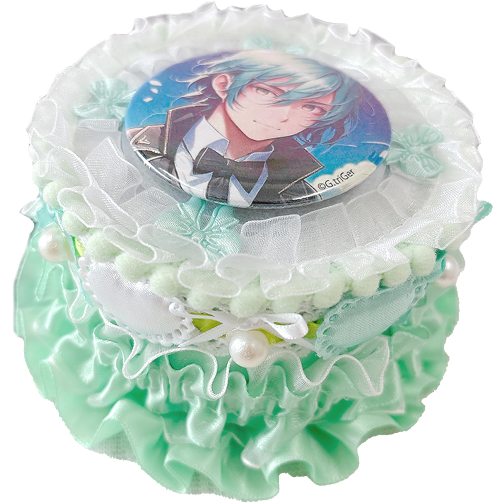 Amazon.co.jp: ホールケーキ型ロゼット【缶バッジ痛ロゼット】推し活