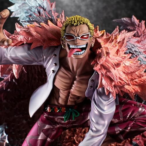 Miniatura 10 de Megahouse - Figura coleccionable de WA-Maximum - Heavenly Demon Donquixote Doflamingo de edición Limitada, de One Piece, Portrait Of Pirates