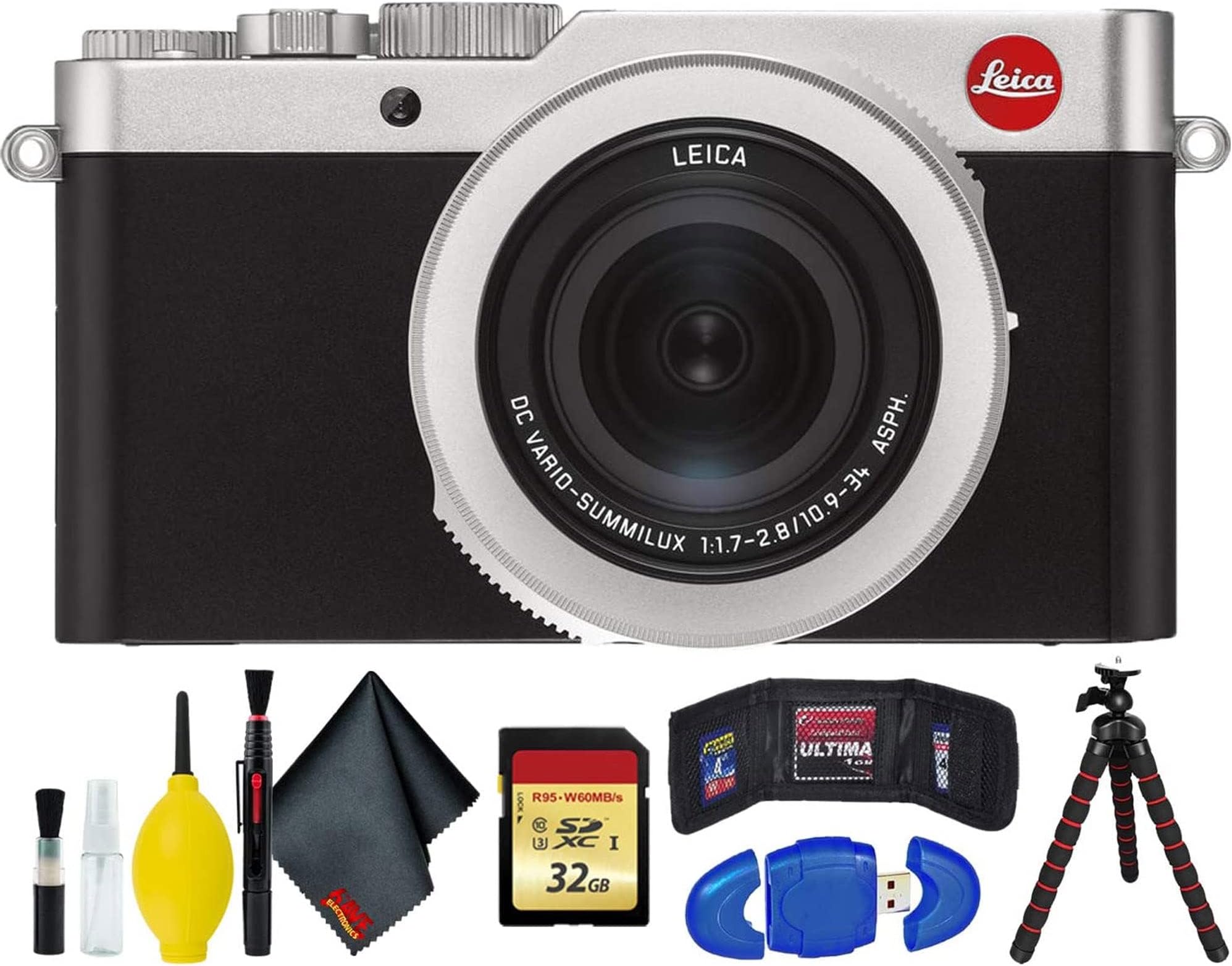 D-Lux 7 Digital Camera Includes 32GB Memory and Flexible Tripod