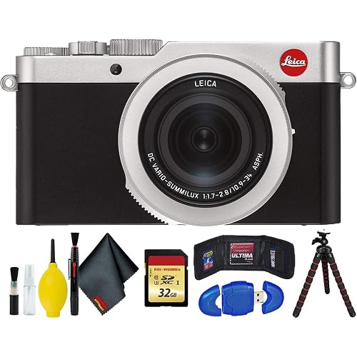 Leica D-Lux 7 Digital Camera Includes 32GB Memory and Flexible Tripod