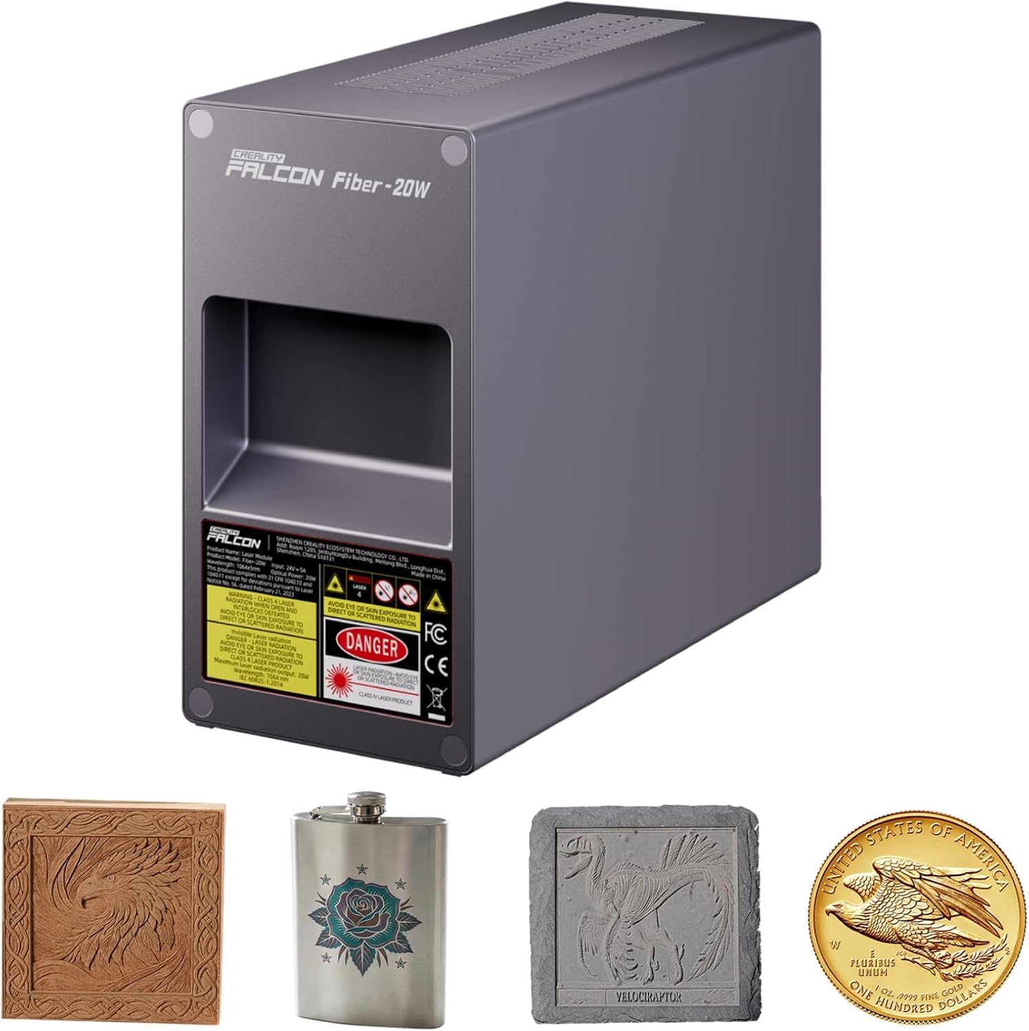 Creality Falcon T1 Lasermodul (T1 Fiber modul, 20 W)