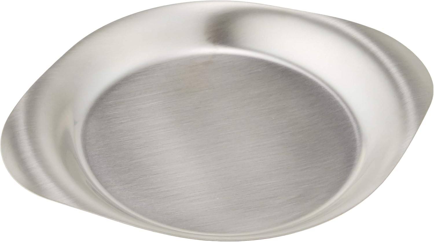 Sori Yanagi Stainless Steel Plate for Preparing and Dishes, Tsubamesanjo, Stainless Steel, 12.6 inches (32 cm), Perfect for Outdoors, Dishwasher Safe, Matte Finish