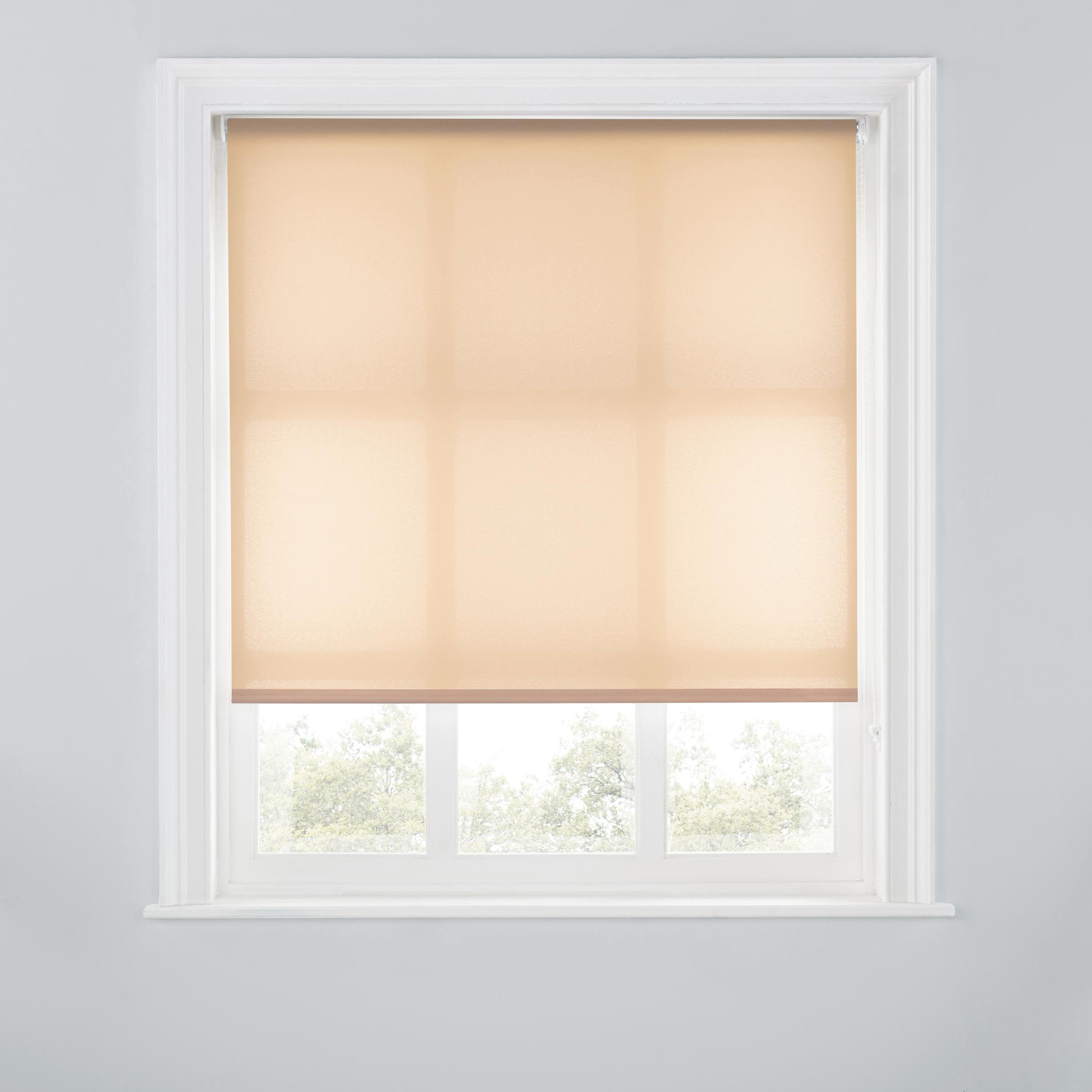 Trimmable Daylight Roller Blind - 2FT - MOCHA - 60cm(W) x 170cm(L)
