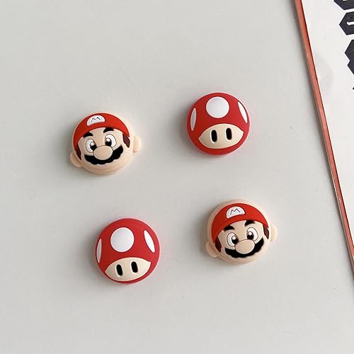 Miniatura 2 de PERFECTSIGHT Lindas tapas de agarre para el pulgar para PlayStation 45, PS5, PS4, Xbox Series XS, Xbox One, Switch PRO Controller, 4 piezas Kawaii