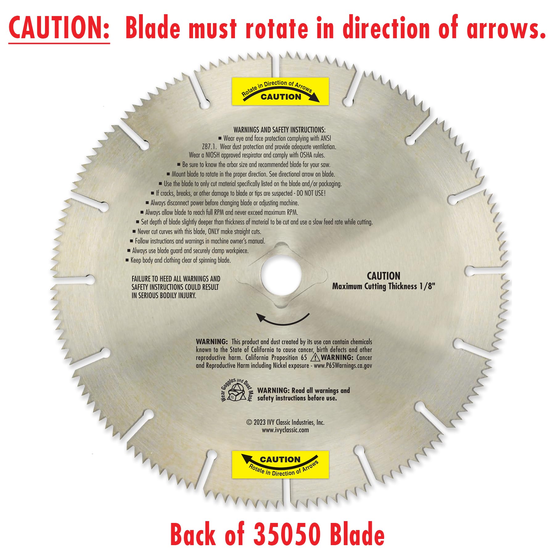 IVY Classic 35050 Swift Cut 7-1/4