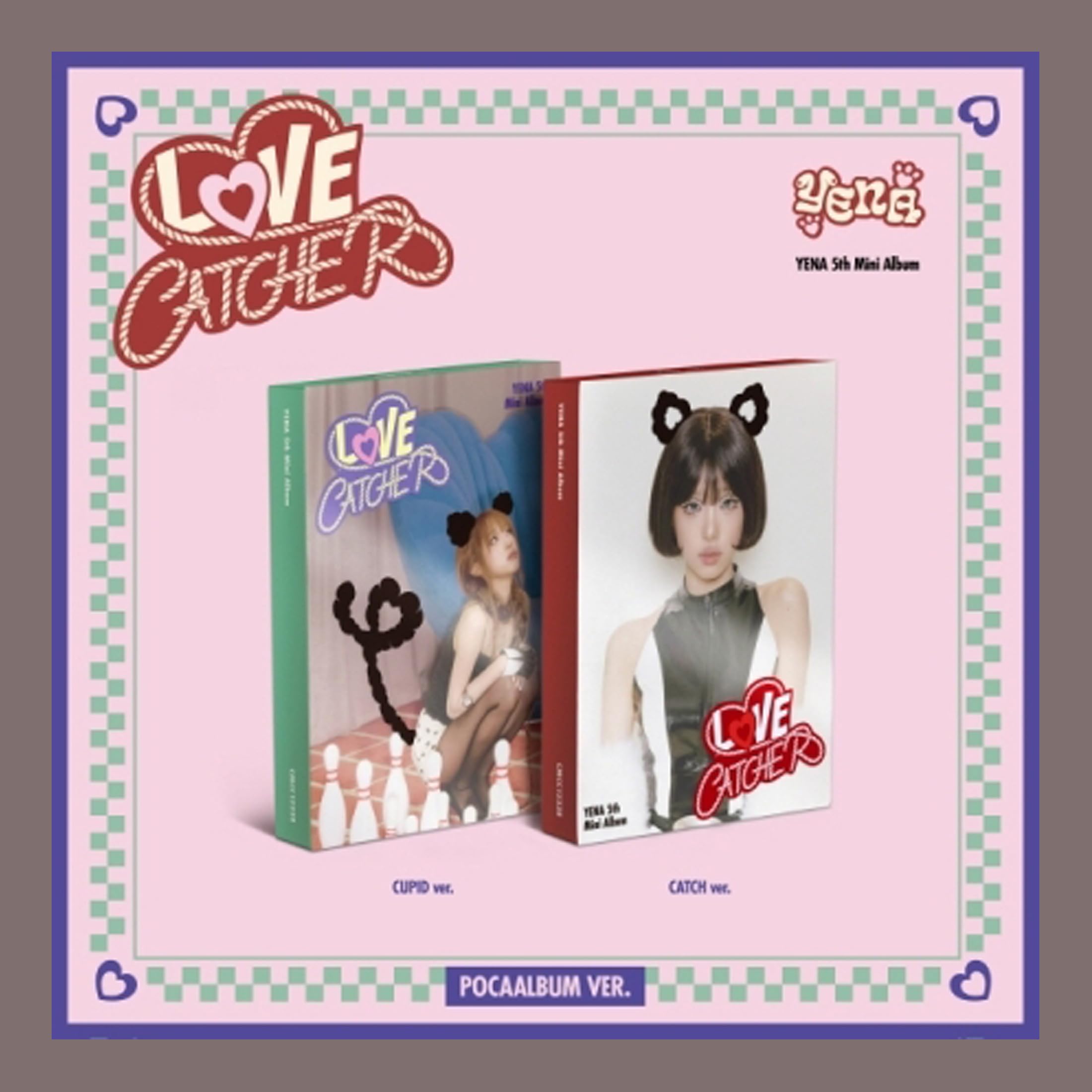 Amazon.com: Choi Yena LOVE CATCHER 5th Mini Album (POCAALBUM