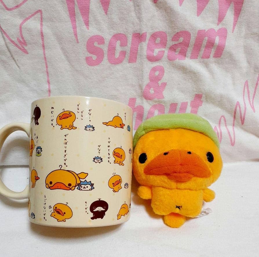 Amazon.co.jp: サンエックス SAN-X かものはしかも マグカップ